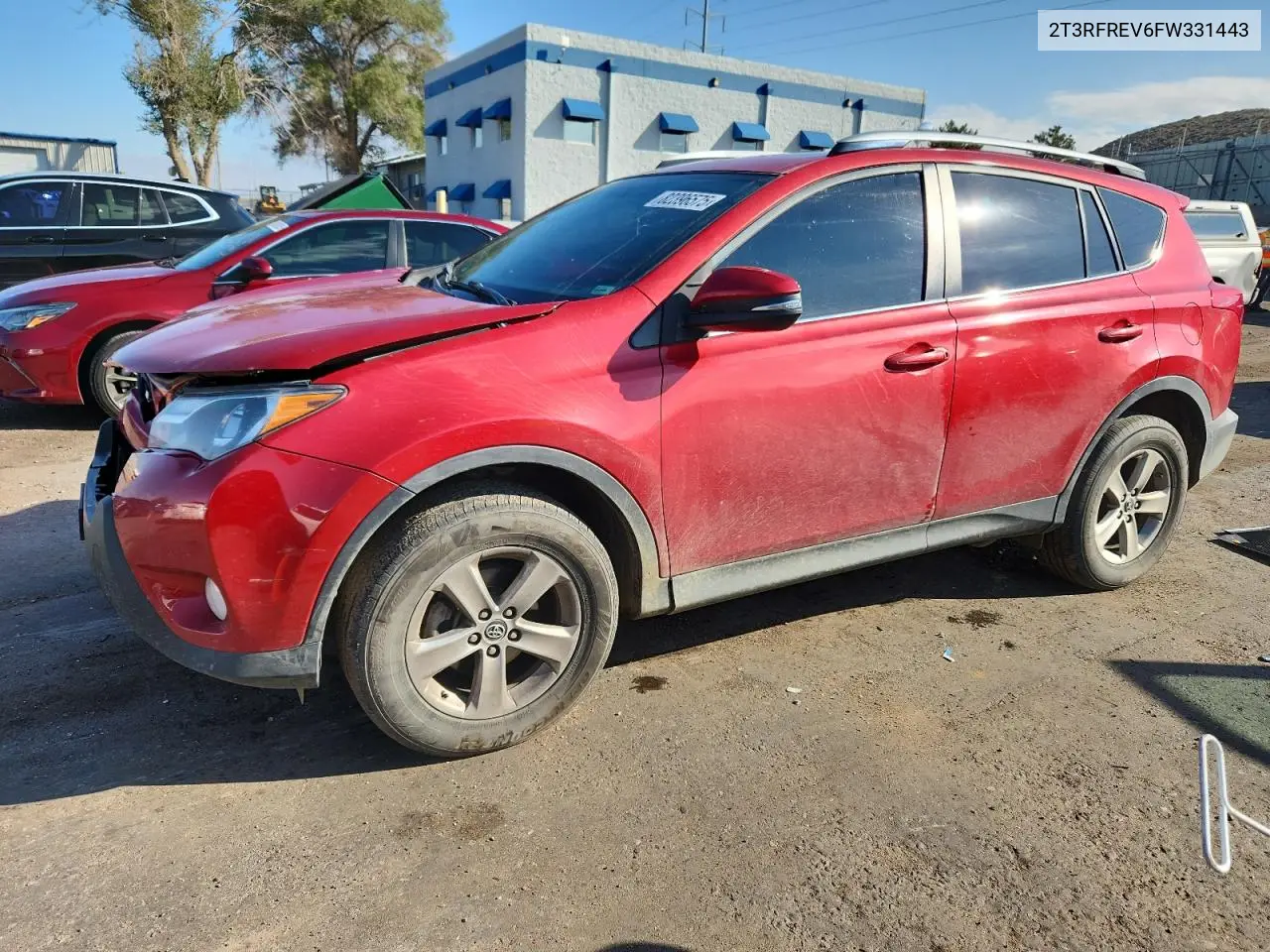 2T3RFREV6FW331443 2015 Toyota Rav4 Xle
