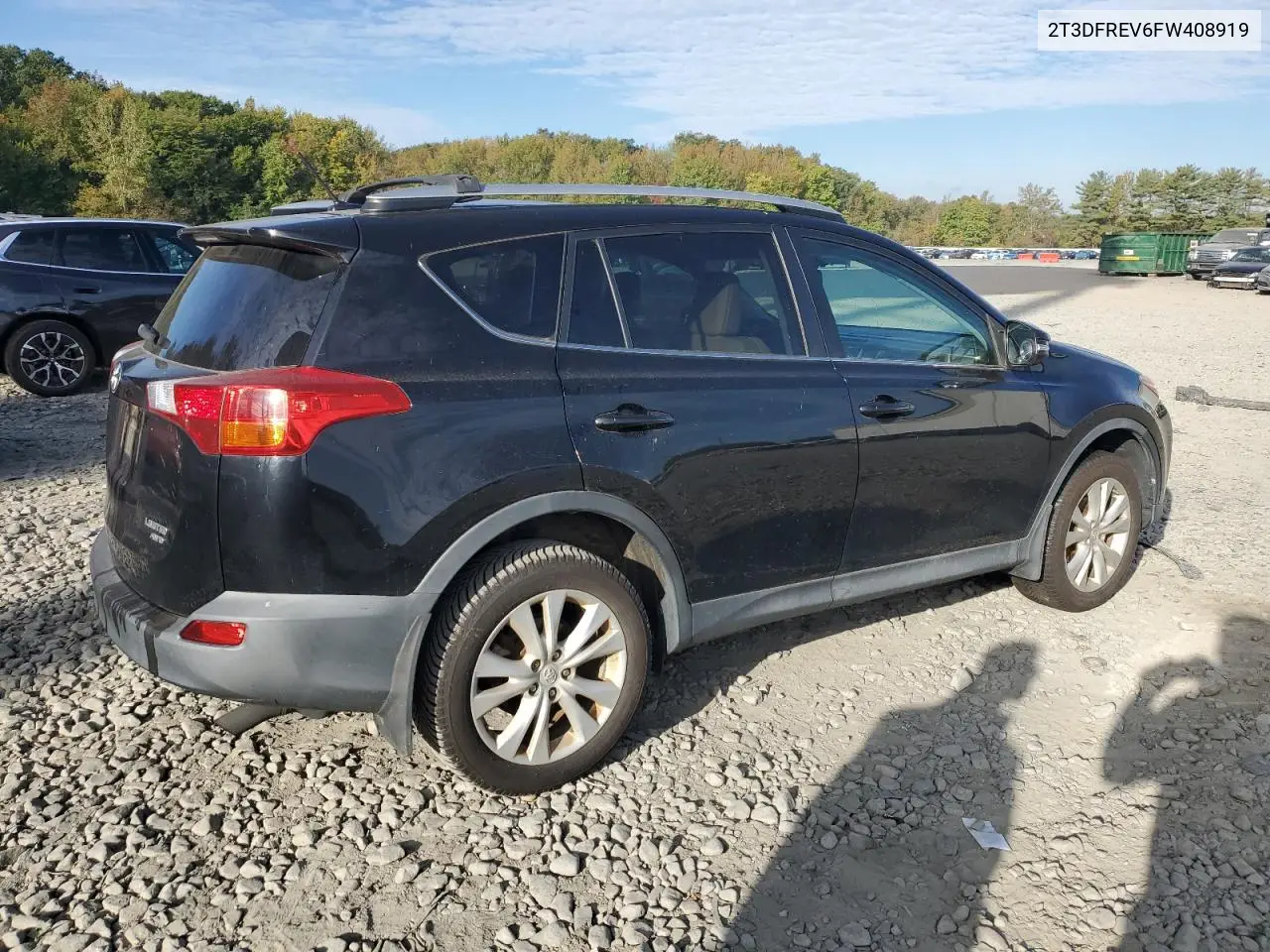 2T3DFREV6FW408919 2015 Toyota Rav4 Limited