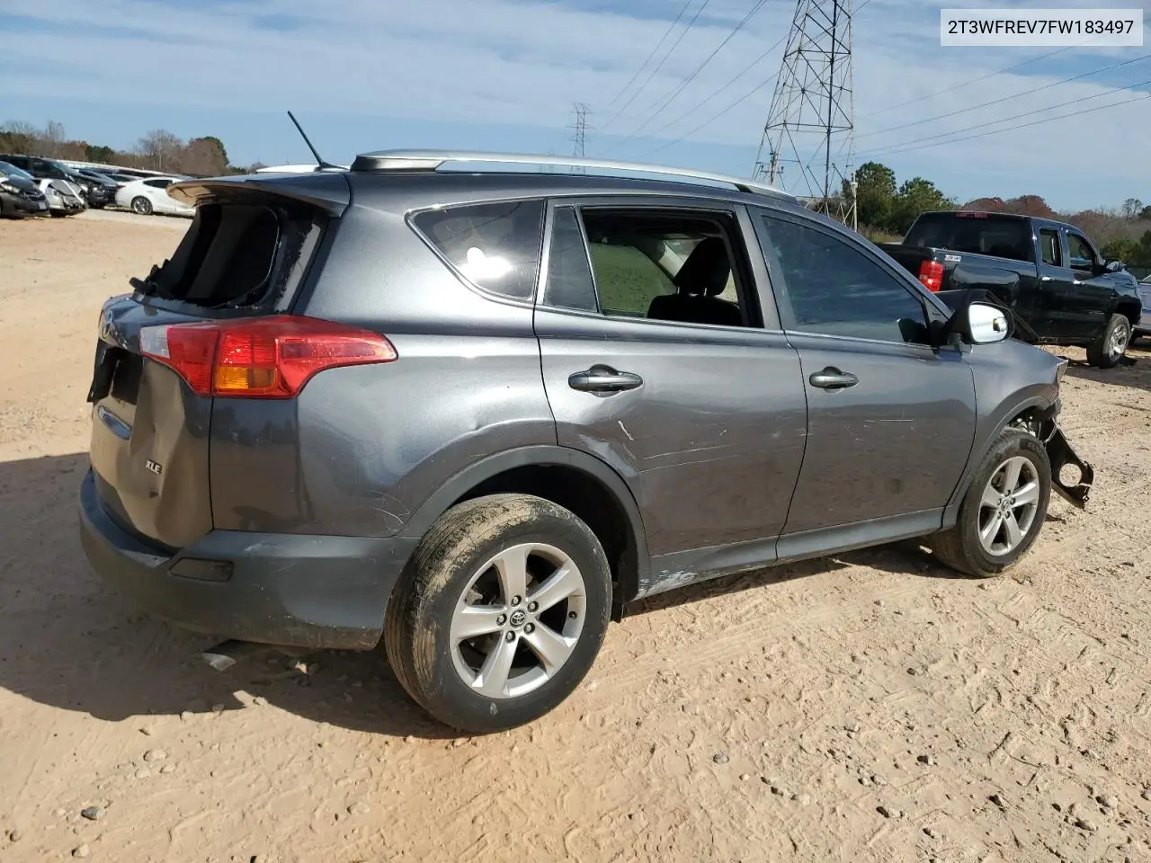 2T3WFREV7FW183497 2015 Toyota Rav4 Xle