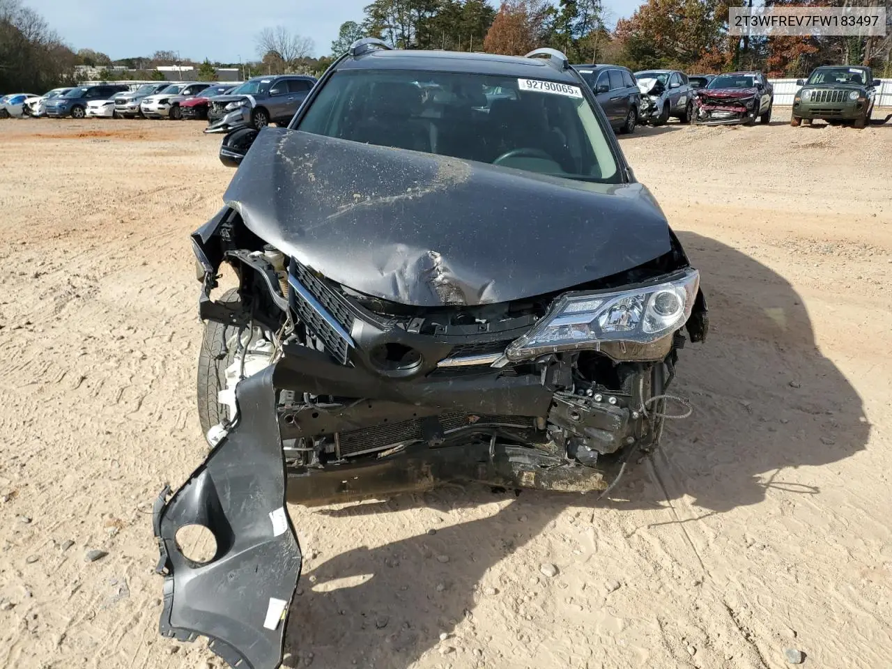 2T3WFREV7FW183497 2015 Toyota Rav4 Xle