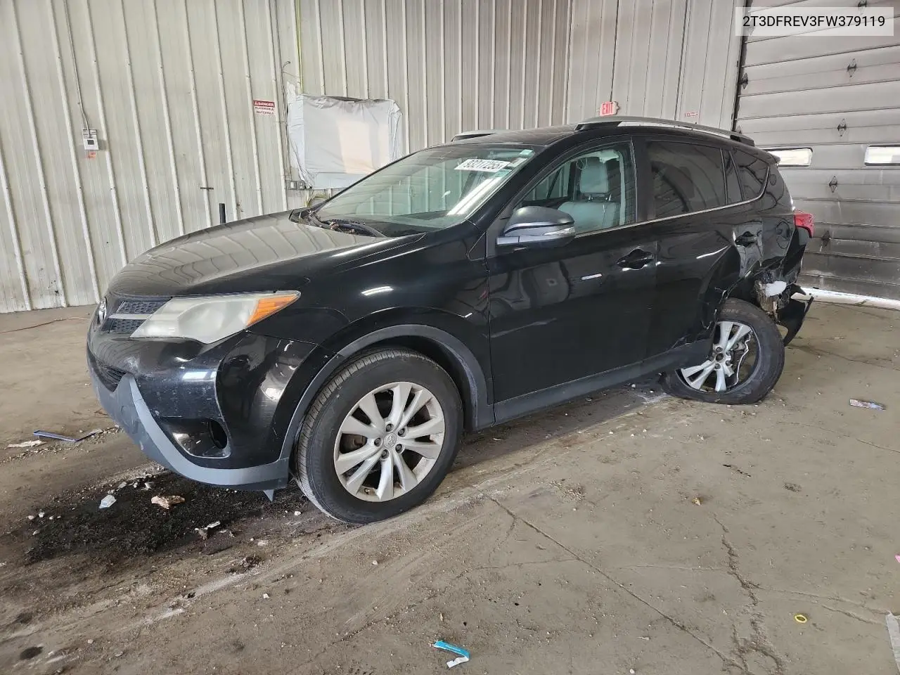 2T3DFREV3FW379119 2015 Toyota Rav4 Limited