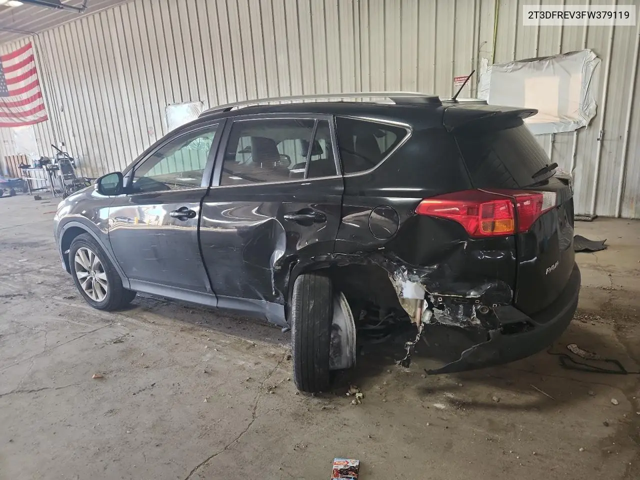 2T3DFREV3FW379119 2015 Toyota Rav4 Limited