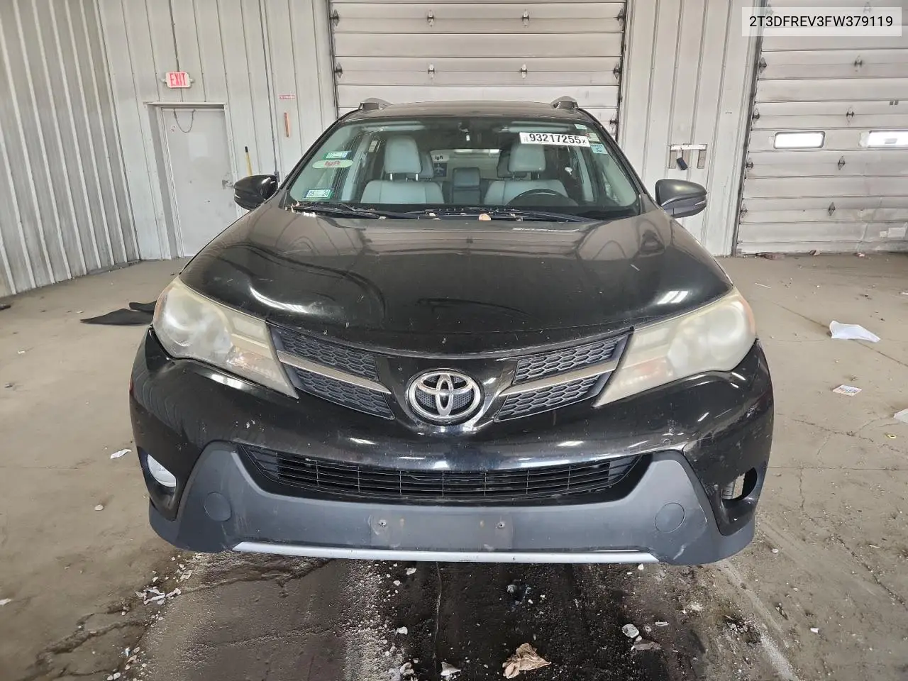 2T3DFREV3FW379119 2015 Toyota Rav4 Limited