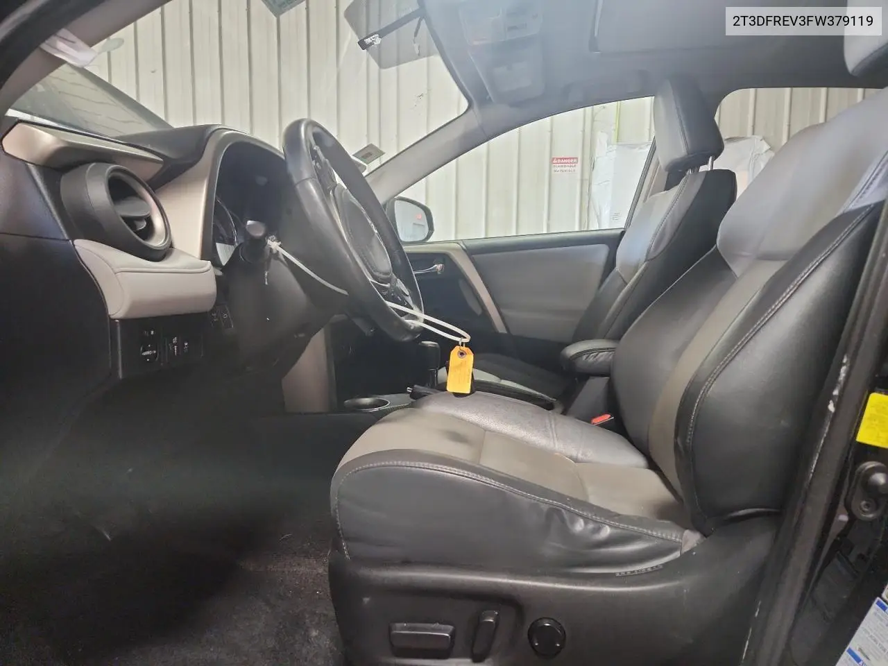2T3DFREV3FW379119 2015 Toyota Rav4 Limited
