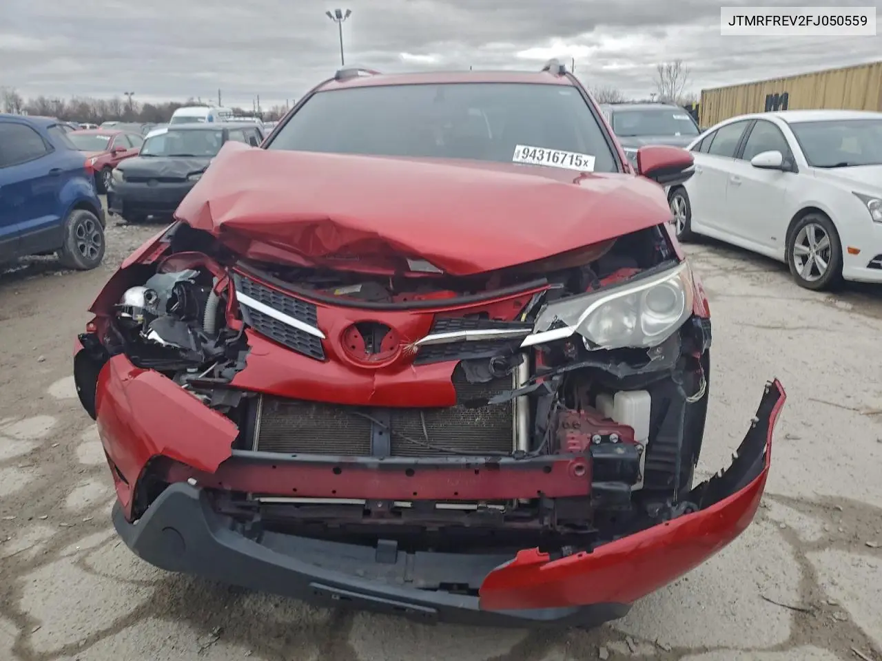 JTMRFREV2FJ050559 2015 Toyota Rav4 Xle