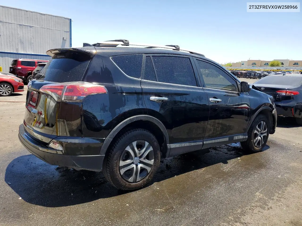 2016 Toyota Rav4 Le VIN: 2T3ZFREVXGW258966 Lot: 56236646
