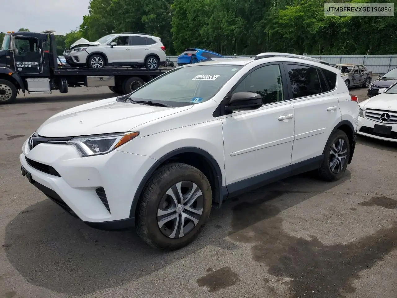 2016 Toyota Rav4 Le VIN: JTMBFREVXGD196886 Lot: 58250576