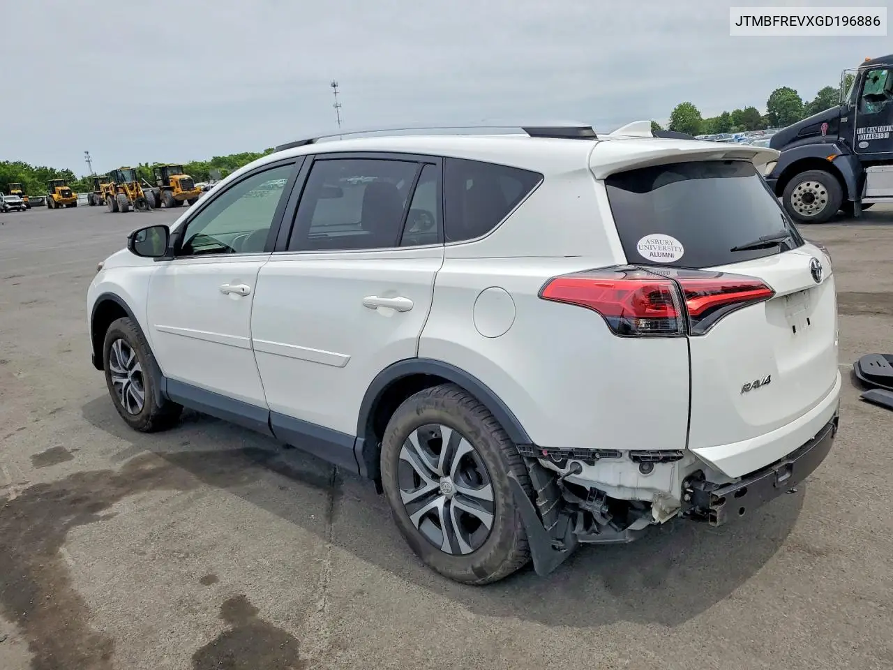 2016 Toyota Rav4 Le VIN: JTMBFREVXGD196886 Lot: 58250576