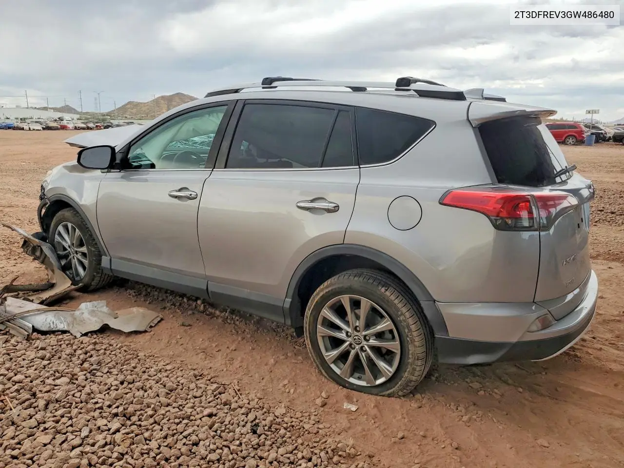 2016 Toyota Rav4 Limited VIN: 2T3DFREV3GW486480 Lot: 58778966