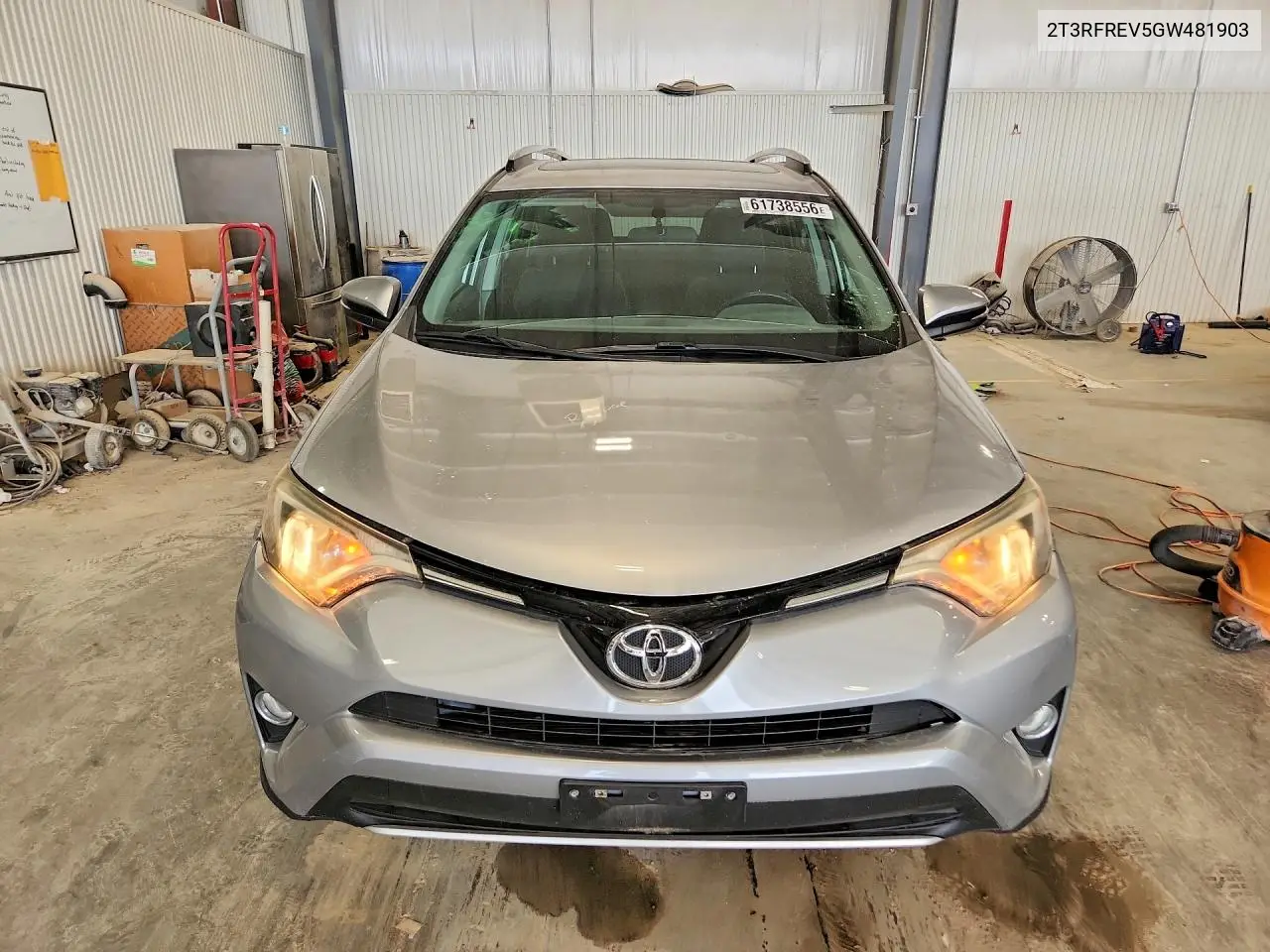 2016 Toyota Rav4 Xle VIN: 2T3RFREV5GW481903 Lot: 61738556