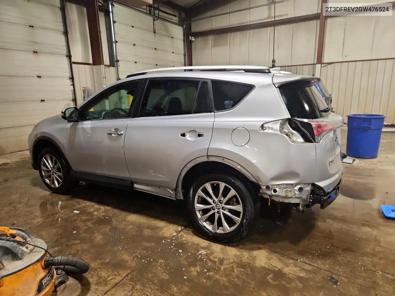 2016 Toyota Rav4 Limited VIN: 2T3DFREV2GW476524 Lot: 61775366