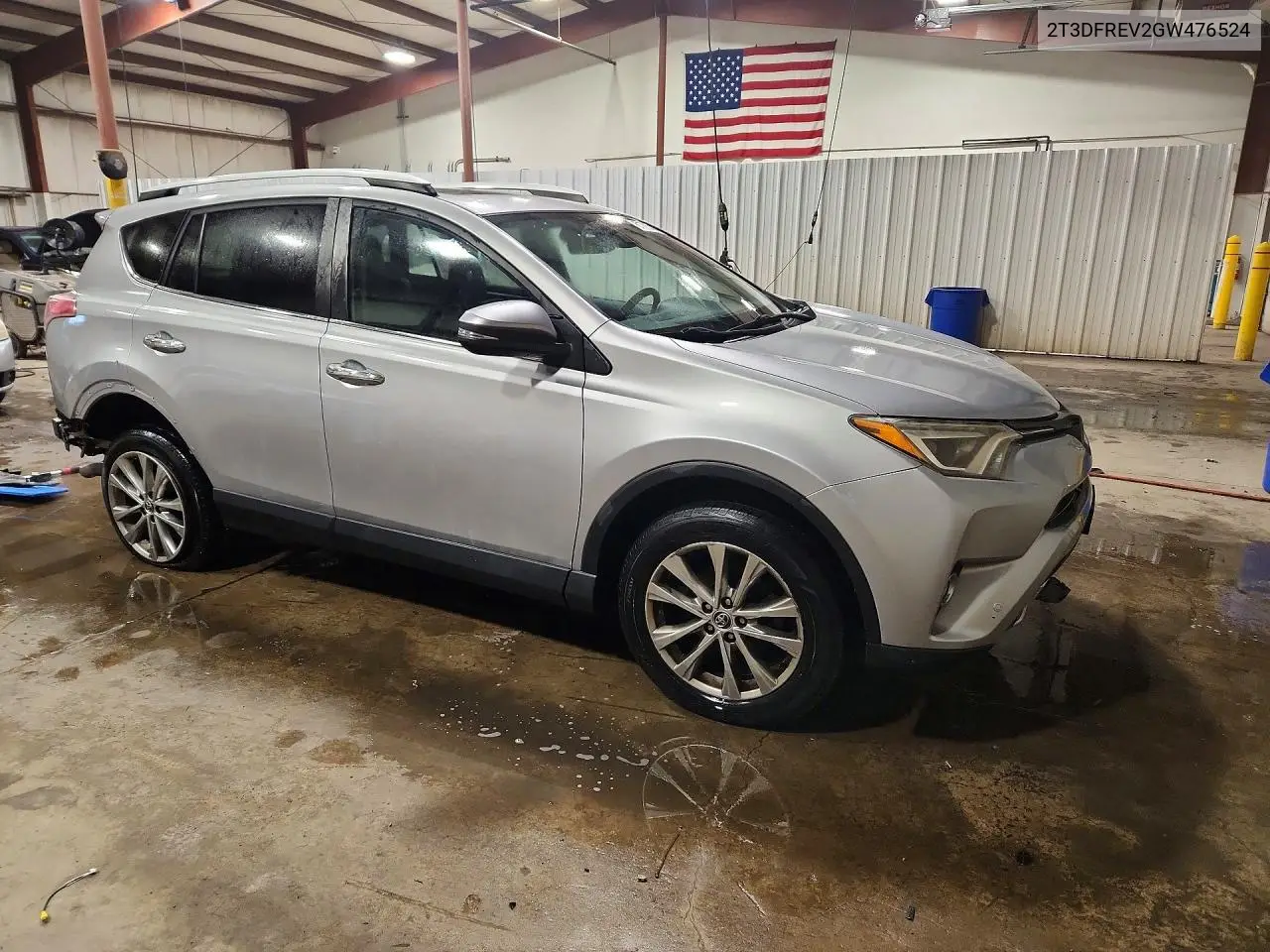 2016 Toyota Rav4 Limited VIN: 2T3DFREV2GW476524 Lot: 61775366