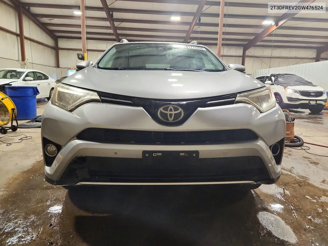 2016 Toyota Rav4 Limited VIN: 2T3DFREV2GW476524 Lot: 61775366