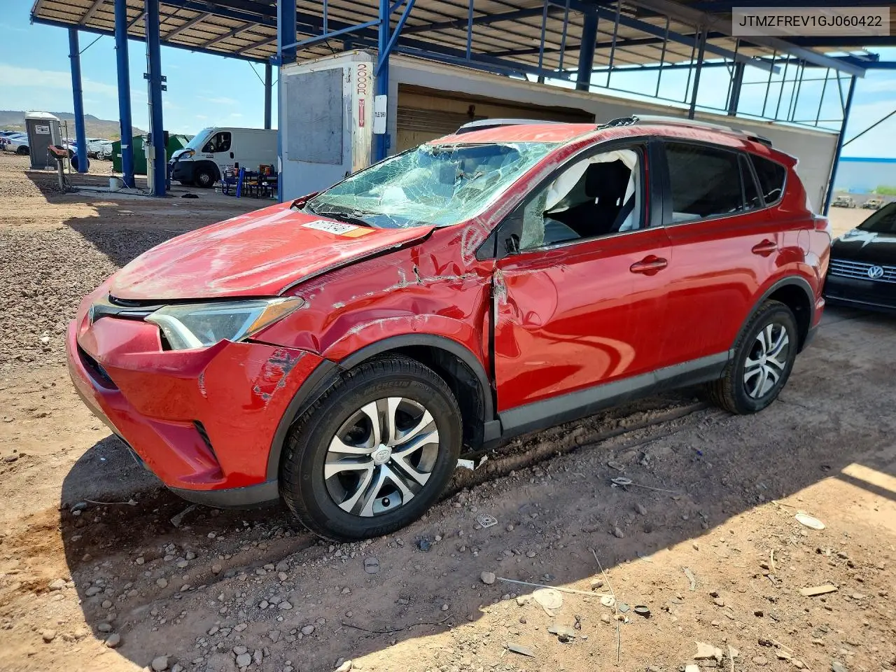 2016 Toyota Rav4 Le VIN: JTMZFREV1GJ060422 Lot: 61778346