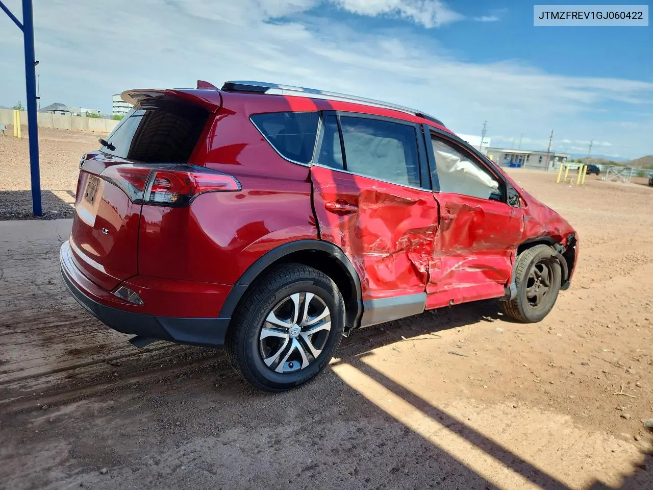 2016 Toyota Rav4 Le VIN: JTMZFREV1GJ060422 Lot: 61778346