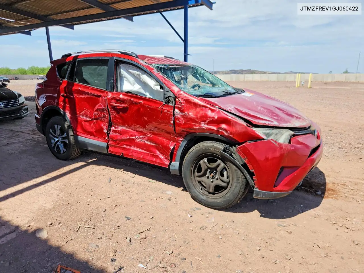 2016 Toyota Rav4 Le VIN: JTMZFREV1GJ060422 Lot: 61778346
