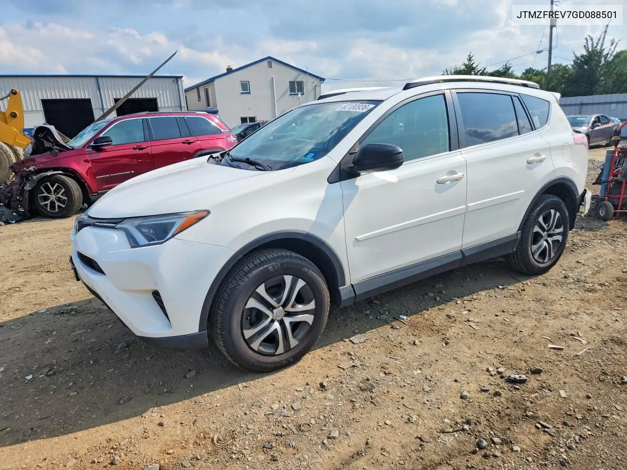 2016 Toyota Rav4 Le VIN: JTMZFREV7GD088501 Lot: 62130936