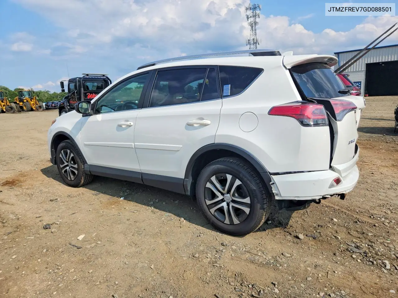 2016 Toyota Rav4 Le VIN: JTMZFREV7GD088501 Lot: 62130936