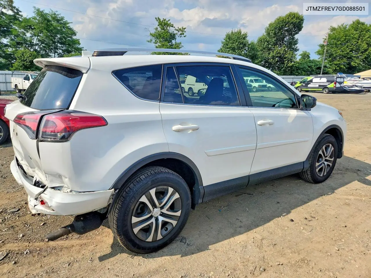 2016 Toyota Rav4 Le VIN: JTMZFREV7GD088501 Lot: 62130936