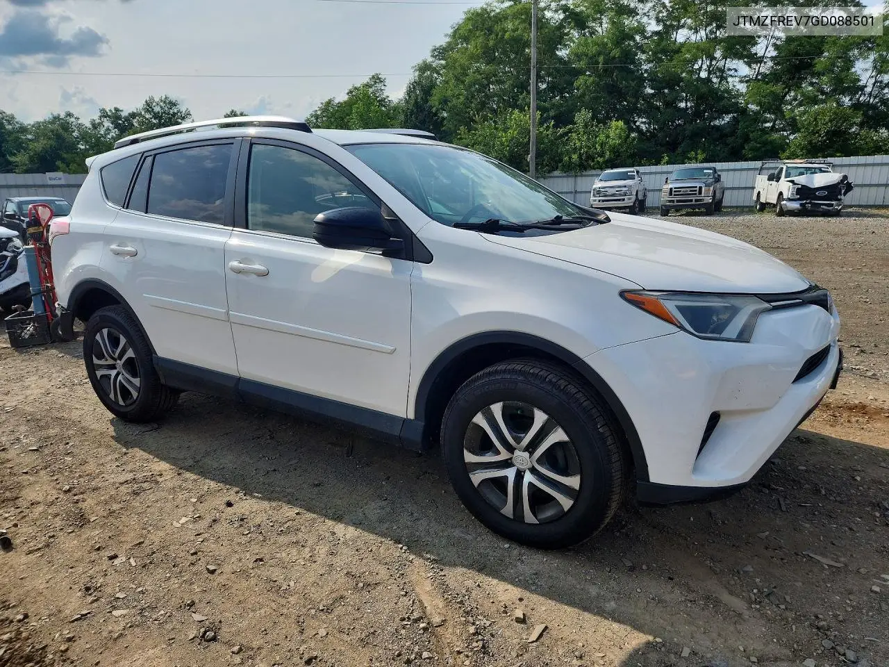 2016 Toyota Rav4 Le VIN: JTMZFREV7GD088501 Lot: 62130936