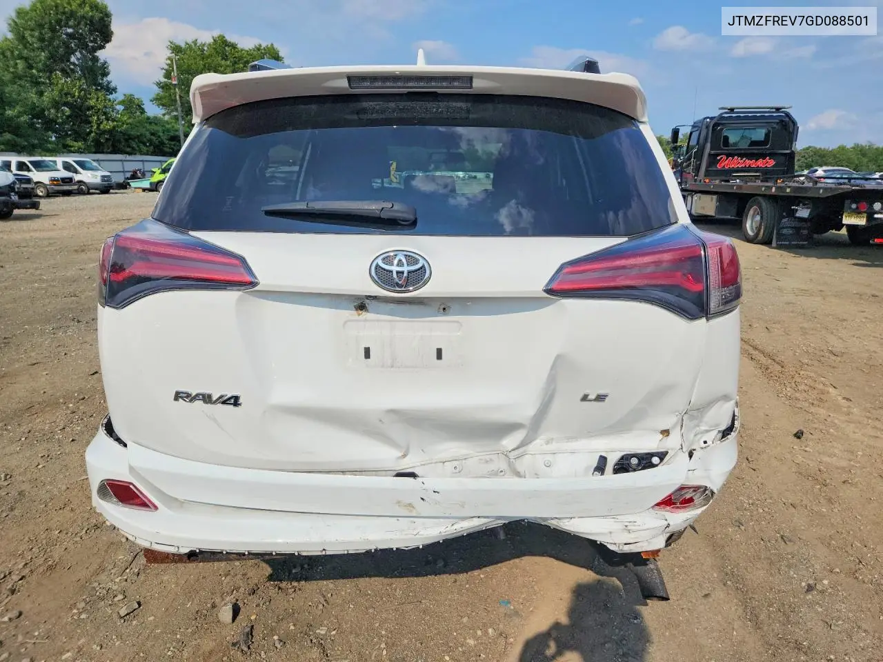 2016 Toyota Rav4 Le VIN: JTMZFREV7GD088501 Lot: 62130936