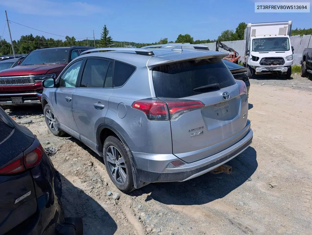 2016 Toyota Rav4 Xle VIN: 2T3RFREV8GW513694 Lot: 77247605