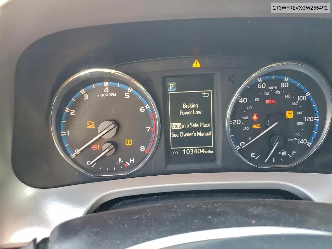 2T3WFREVXGW256492 2016 Toyota Rav4 Xle