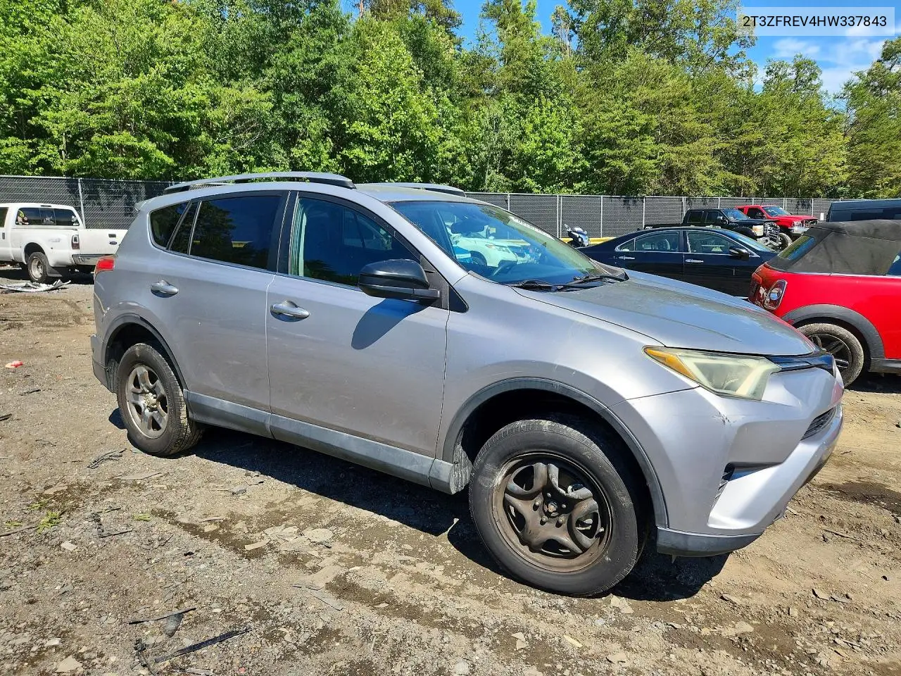 2017 Toyota Rav4 Le VIN: 2T3ZFREV4HW337843 Lot: 58008146