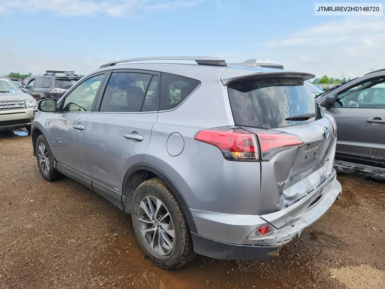 2017 Toyota Rav4 Hybrid Xle VIN: JTMRJREV2HD148720 Lot: 58596696