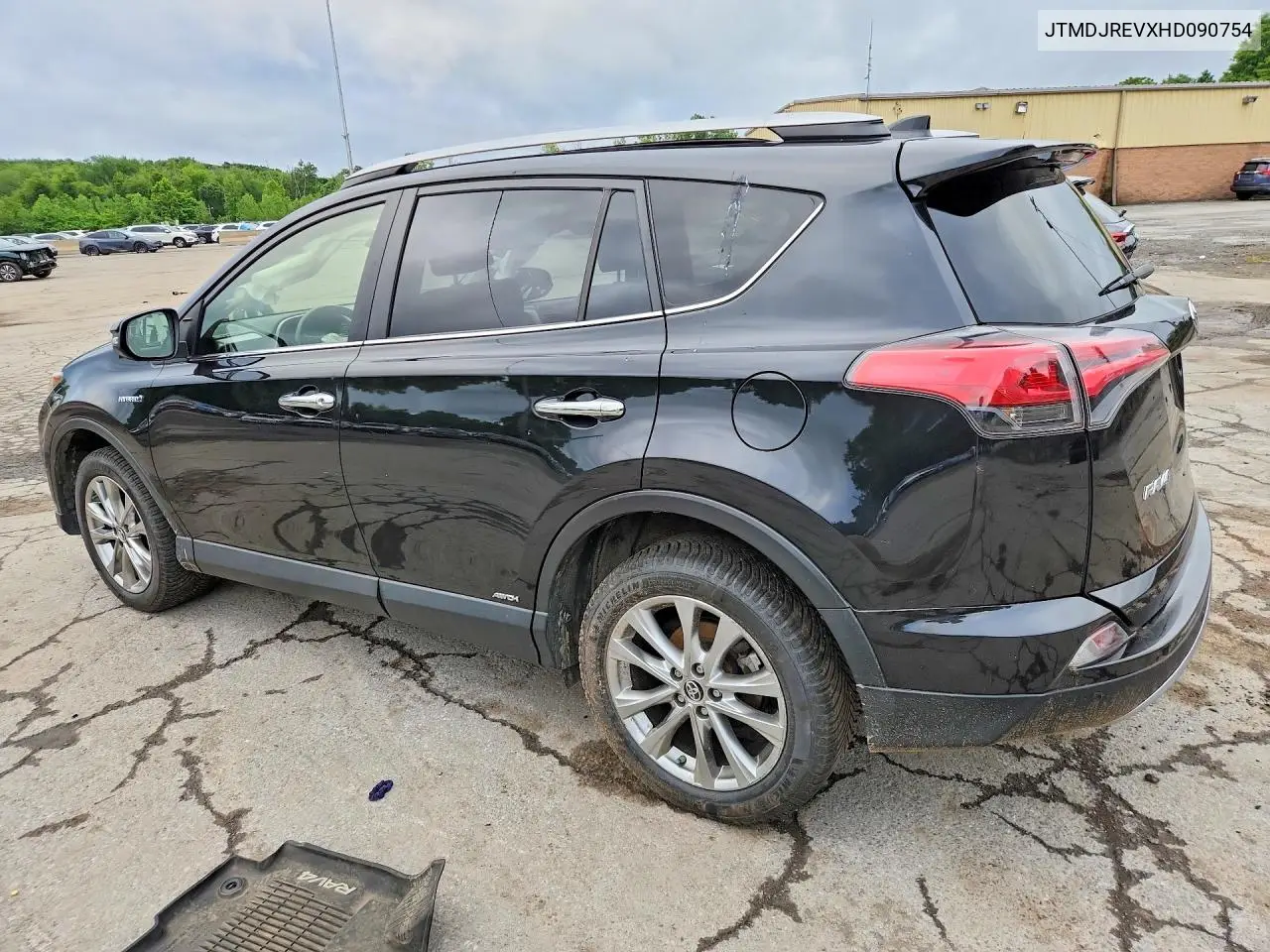 2017 Toyota Rav4 Hv Limited VIN: JTMDJREVXHD090754 Lot: 59790886