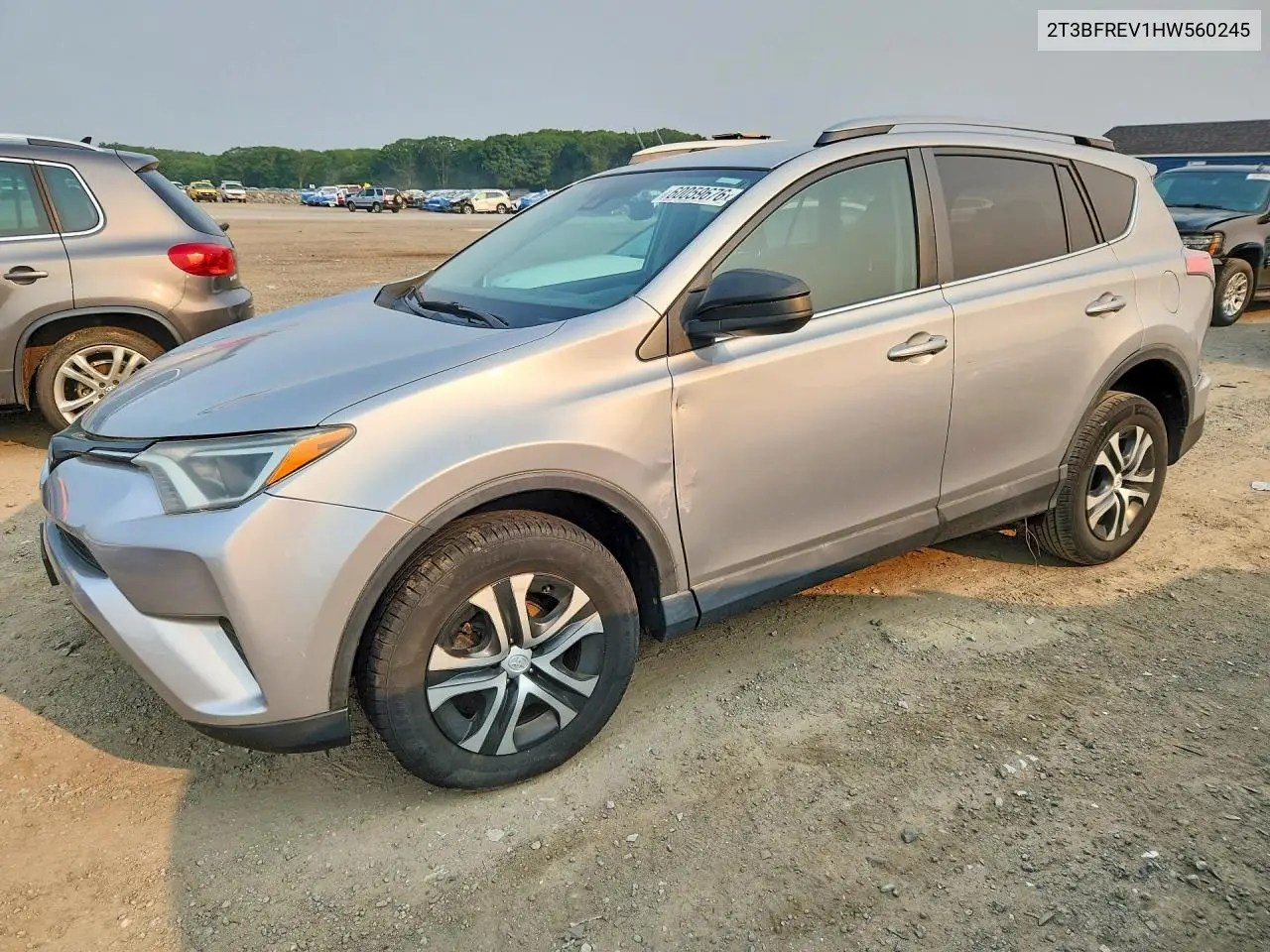 2017 Toyota Rav4 Le VIN: 2T3BFREV1HW560245 Lot: 60059676