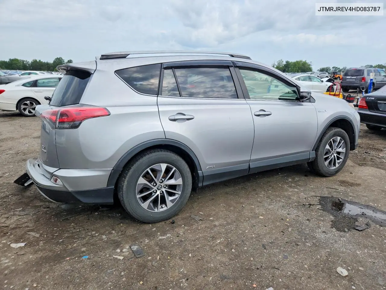 2017 Toyota Rav4 Hybrid Xle VIN: JTMRJREV4HD083787 Lot: 60300716