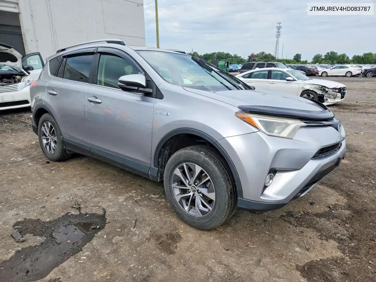 2017 Toyota Rav4 Hybrid Xle VIN: JTMRJREV4HD083787 Lot: 60300716