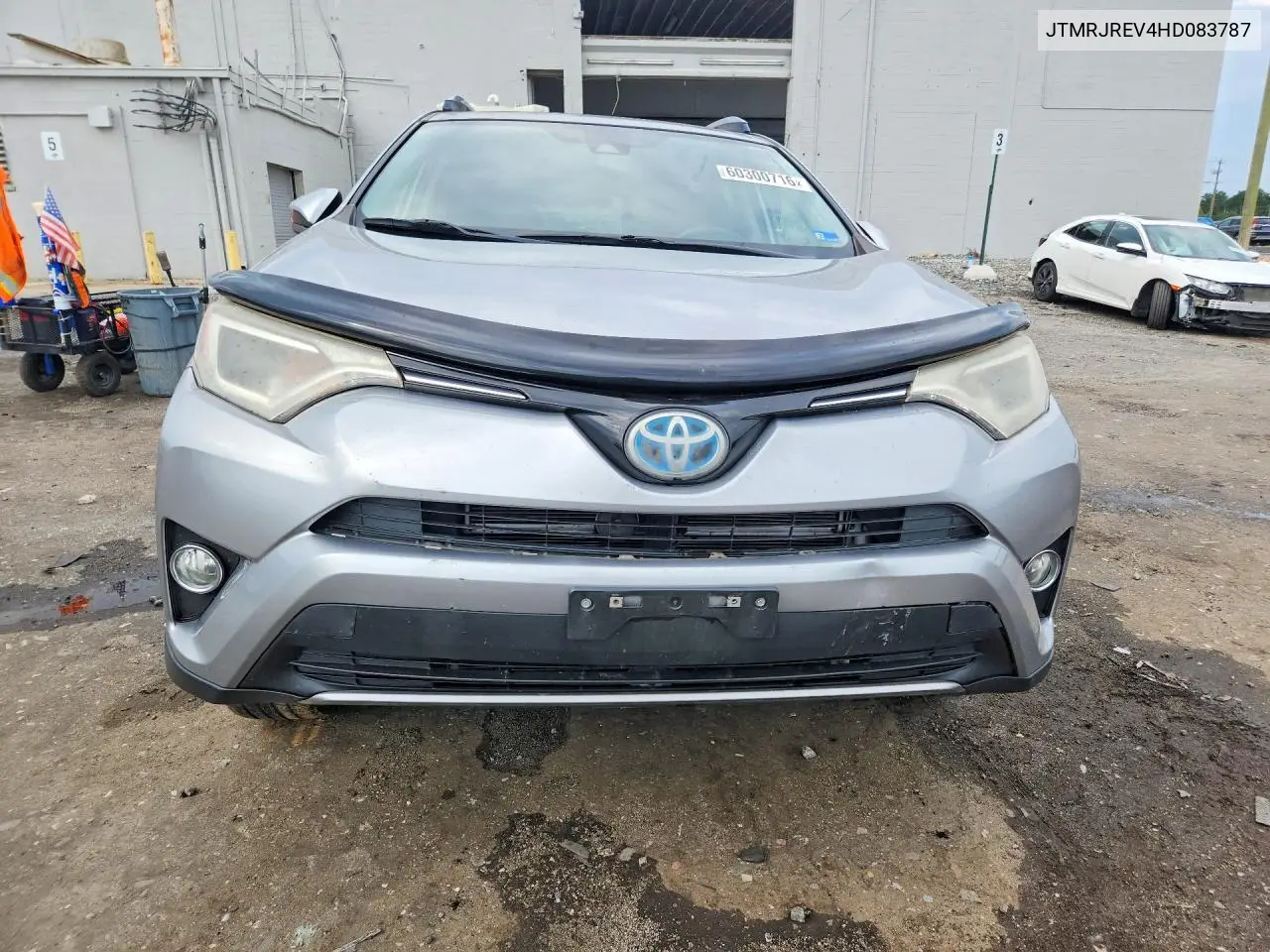 2017 Toyota Rav4 Hybrid Xle VIN: JTMRJREV4HD083787 Lot: 60300716
