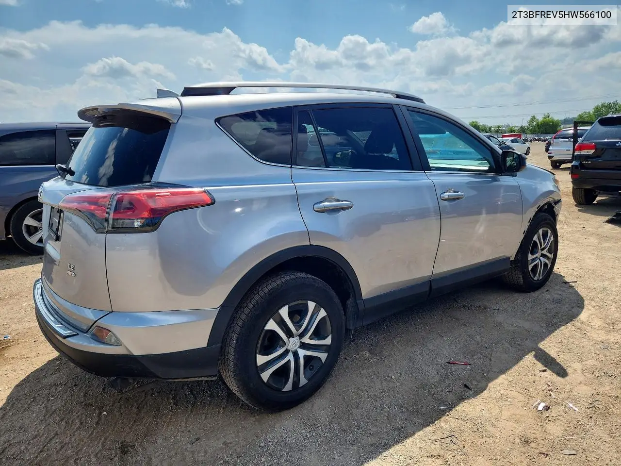 2017 Toyota Rav4 Le VIN: 2T3BFREV5HW566100 Lot: 61316446