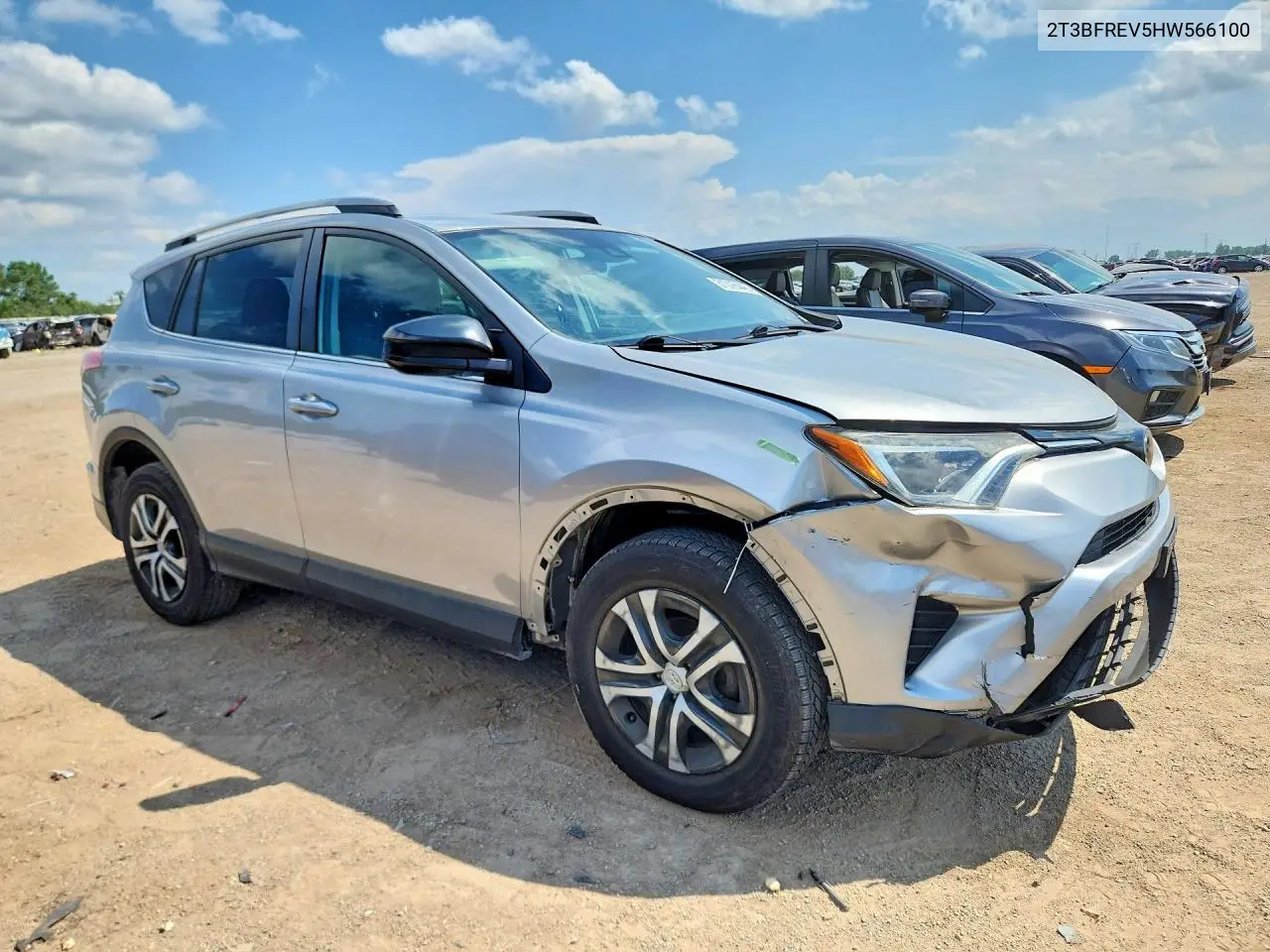 2017 Toyota Rav4 Le VIN: 2T3BFREV5HW566100 Lot: 61316446