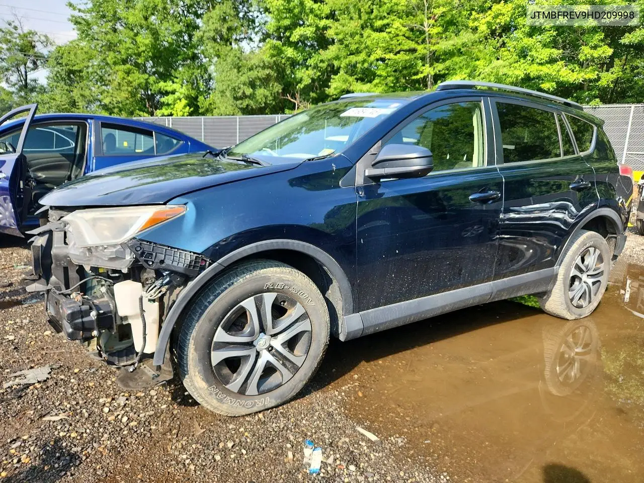2017 Toyota Rav4 Le VIN: JTMBFREV9HD209998 Lot: 61984746