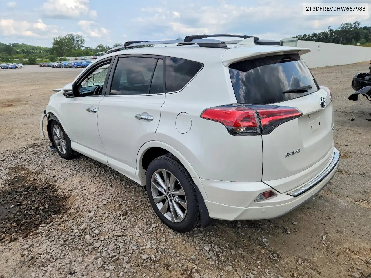 2017 Toyota Rav4 Platinum VIN: 2T3DFREV0HW667988 Lot: 62065536