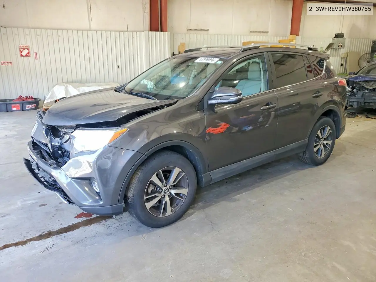 2017 Toyota Rav4 Xle VIN: 2T3WFREV9HW380755 Lot: 62149656