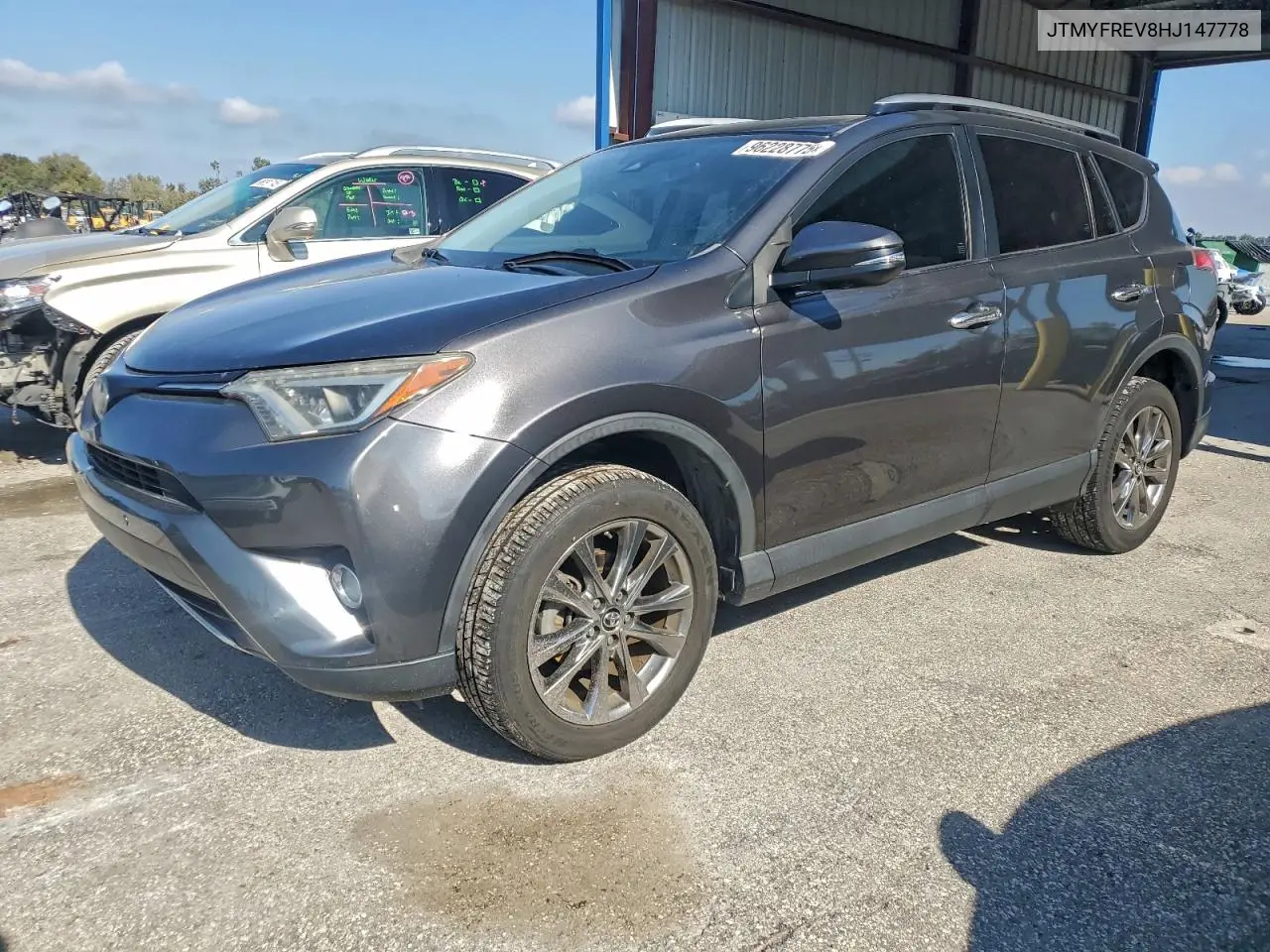 JTMYFREV8HJ147778 2017 Toyota Rav4 Limited
