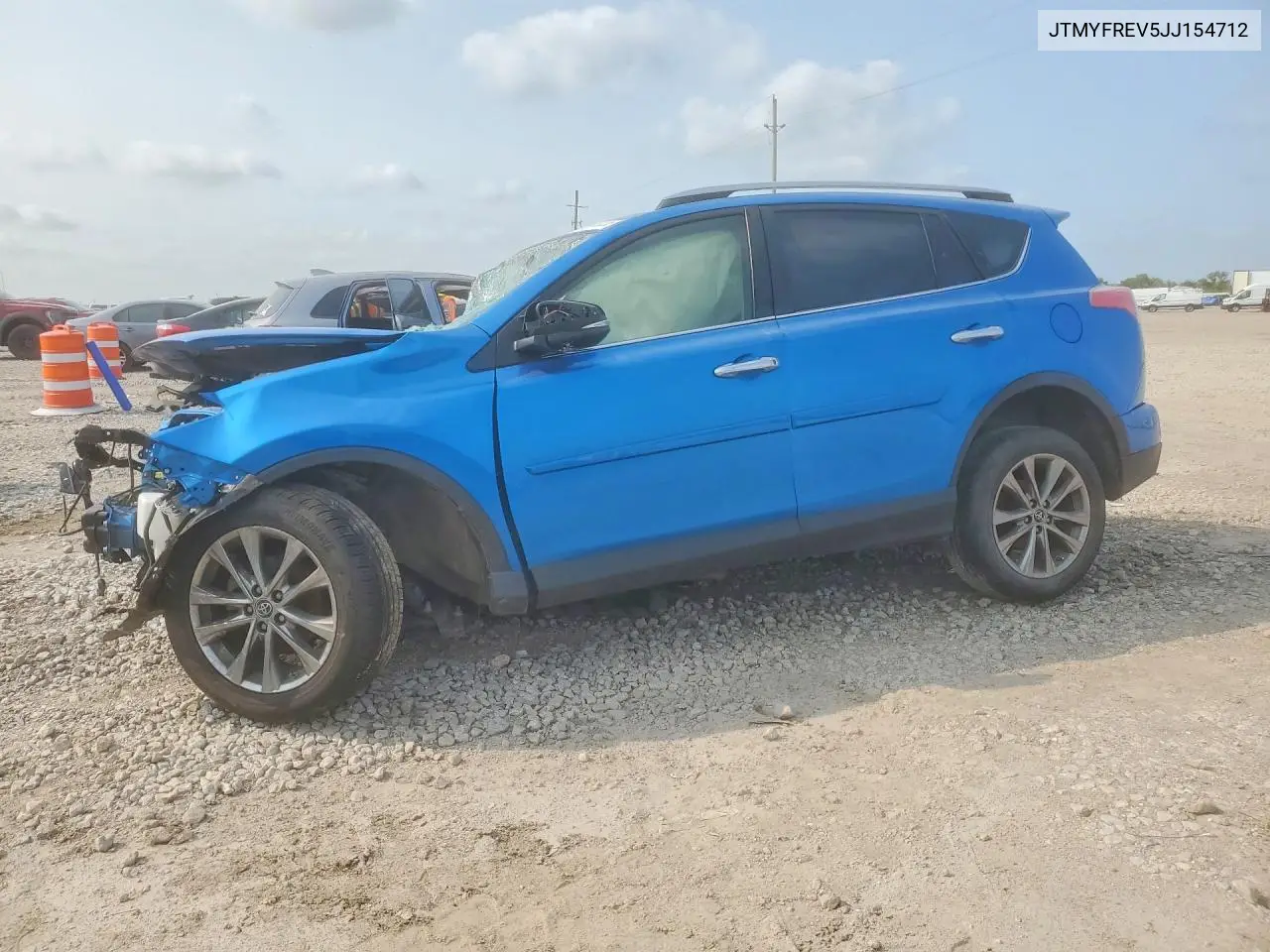 2018 Toyota Rav4 Limited VIN: JTMYFREV5JJ154712 Lot: 58449236