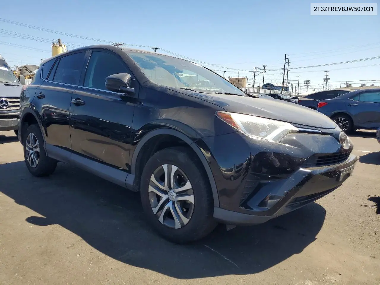 2018 Toyota Rav4 Le VIN: 2T3ZFREV8JW507031 Lot: 58718846