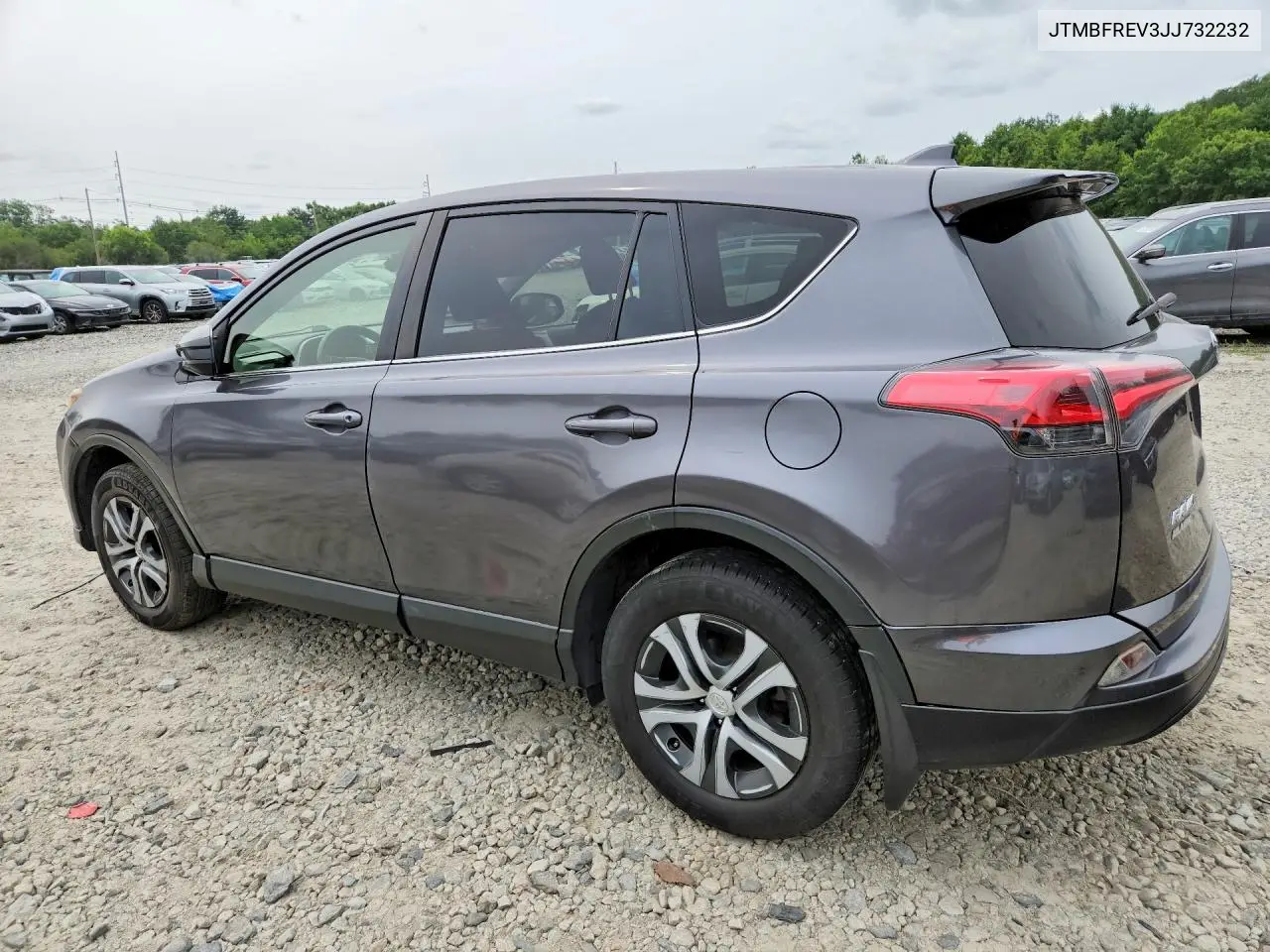 2018 Toyota Rav4 Le VIN: JTMBFREV3JJ732232 Lot: 60636376