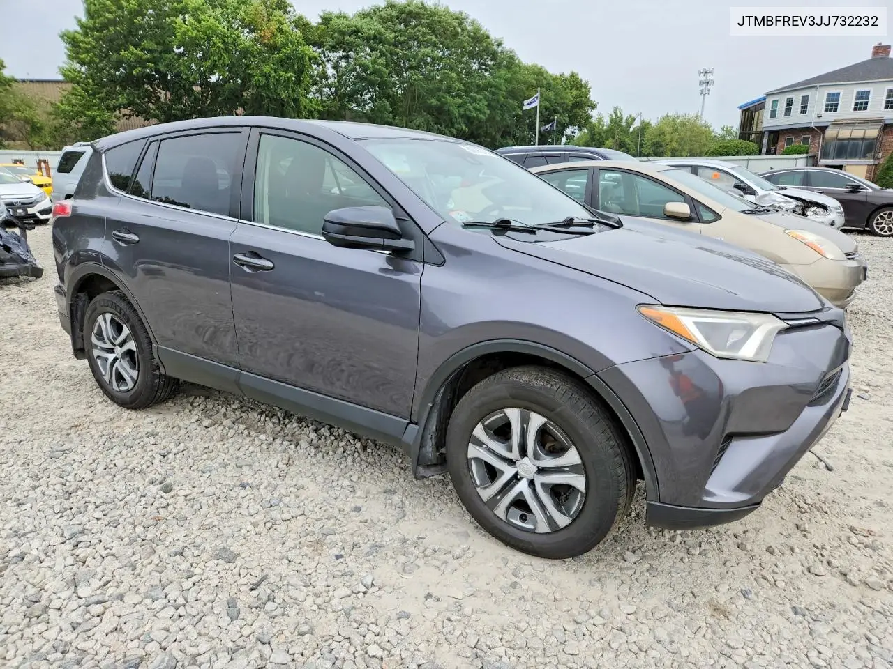 2018 Toyota Rav4 Le VIN: JTMBFREV3JJ732232 Lot: 60636376