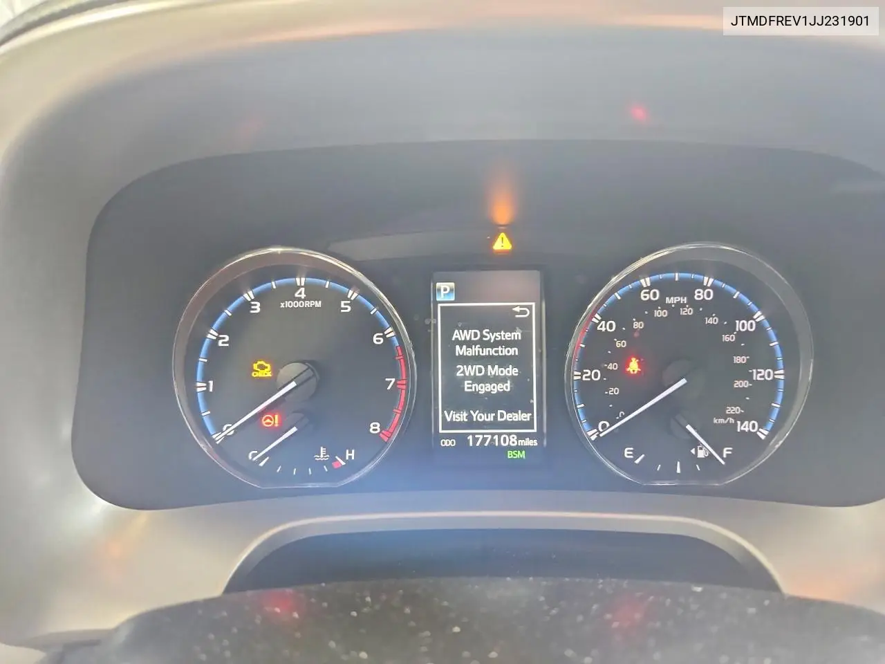 2018 Toyota Rav4 Limited VIN: JTMDFREV1JJ231901 Lot: 61479376
