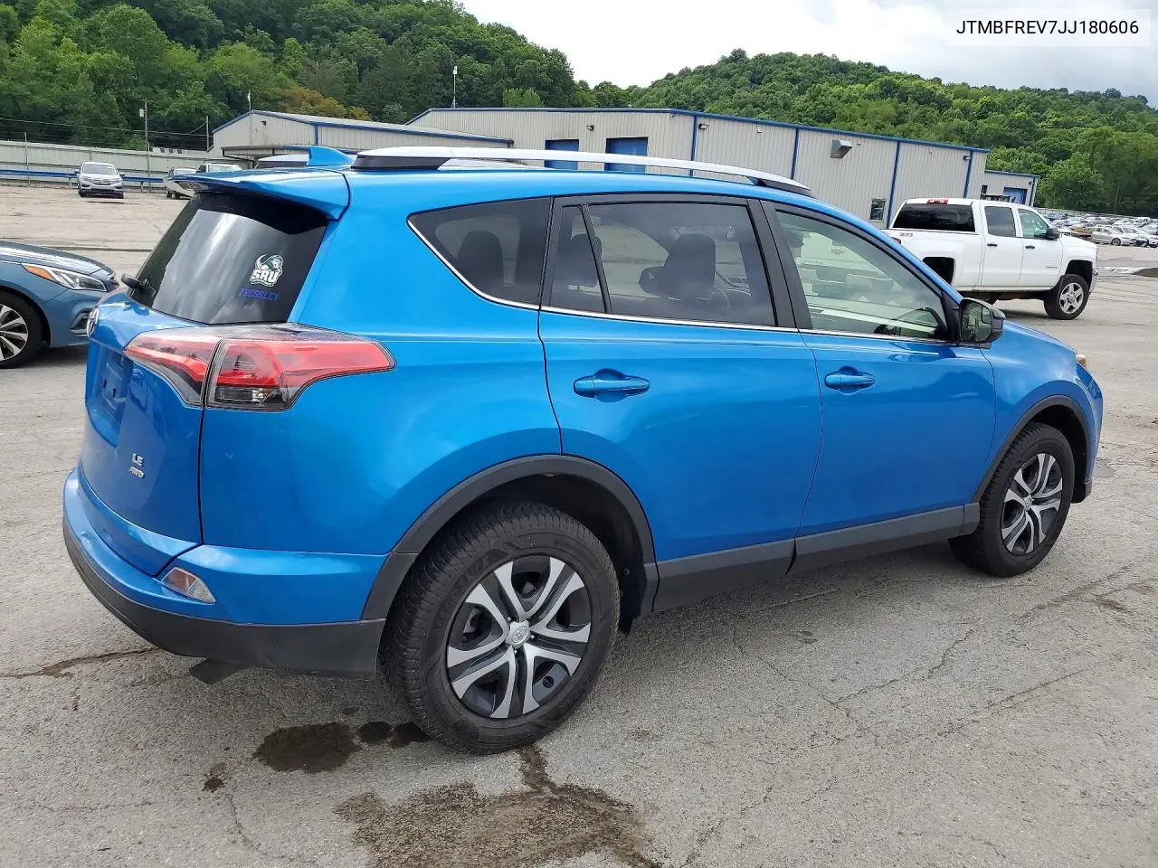 2018 Toyota Rav4 Le VIN: JTMBFREV7JJ180606 Lot: 61619546