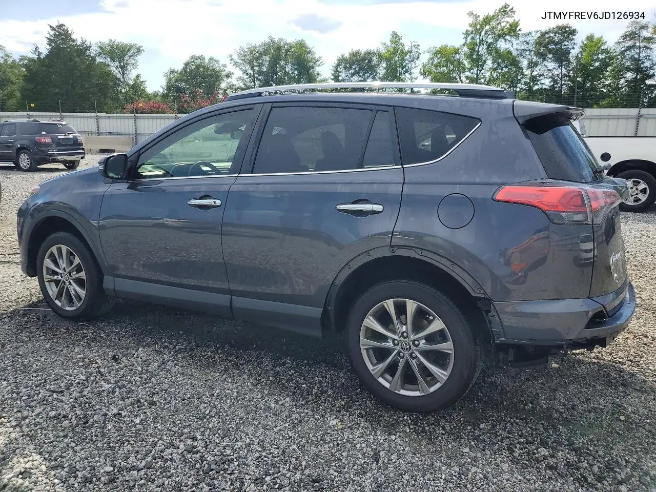 2018 Toyota Rav4 Limited VIN: JTMYFREV6JD126934 Lot: 61863916
