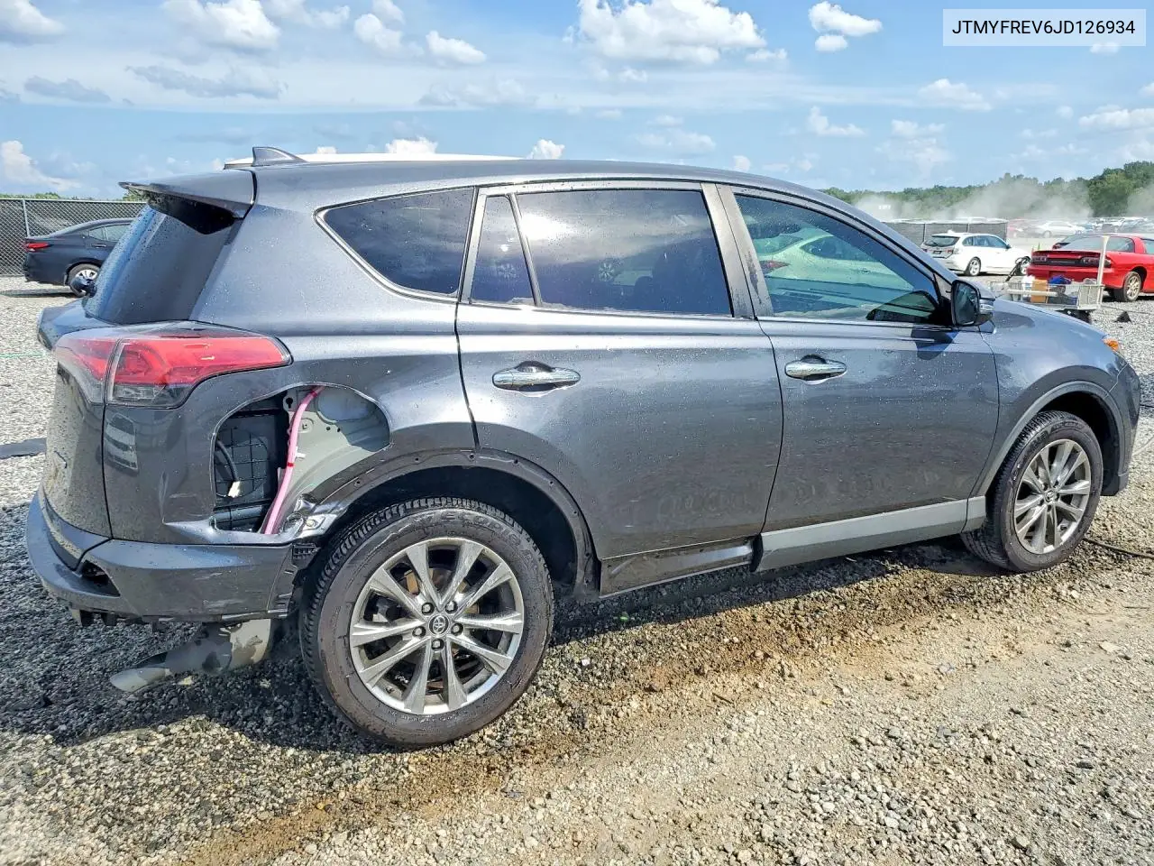 2018 Toyota Rav4 Limited VIN: JTMYFREV6JD126934 Lot: 61863916