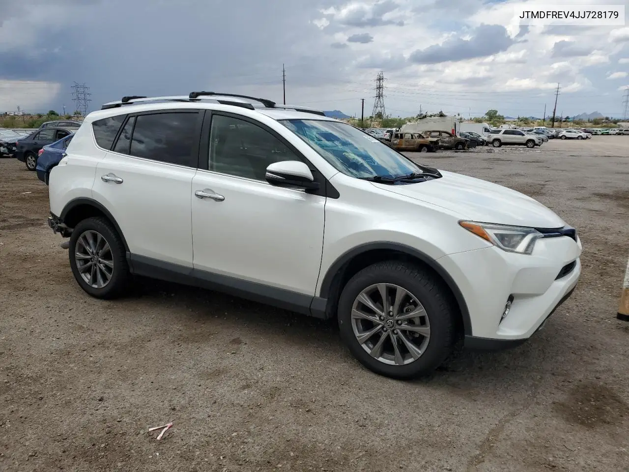 JTMDFREV4JJ728179 2018 Toyota Rav4 Limited