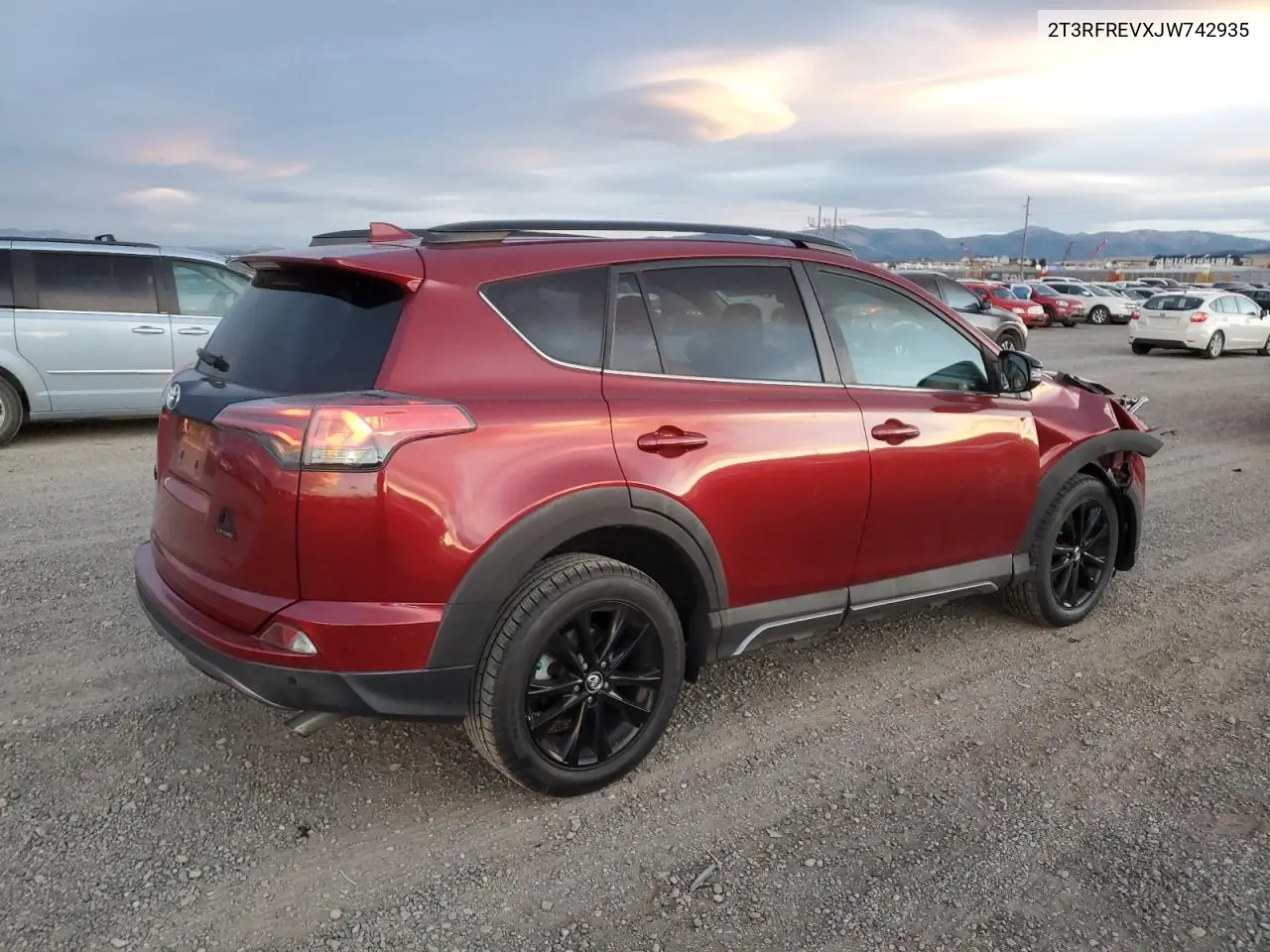 2T3RFREVXJW742935 2018 Toyota Rav4 Adventure